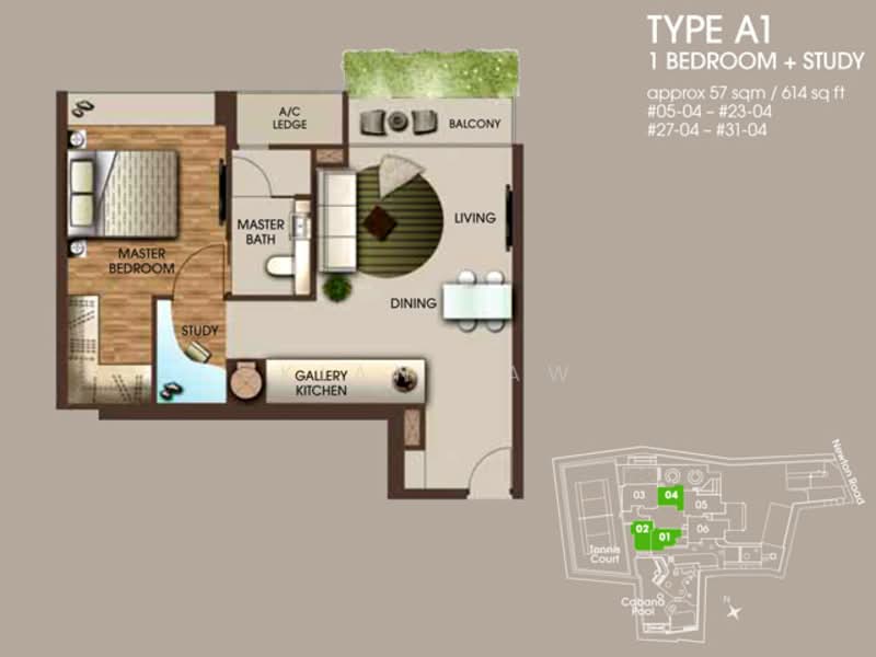 L'VIV, 23 Newton Road, 1 Bedroom, 614 sqft, Condominium For Rent, by Kian Law, 18879735 - 1Bed-614 sqft - PropertyGuru.com.sg
