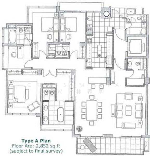 4Bed-2,853 sqft