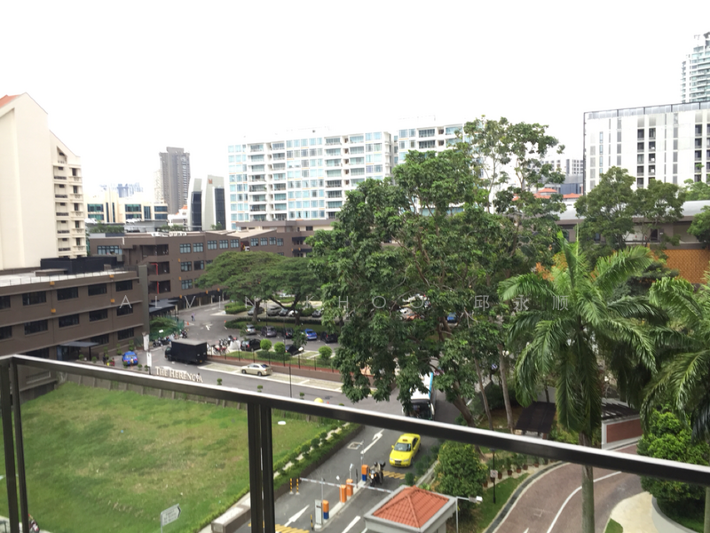 view from living room