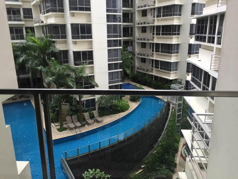 view from dining area