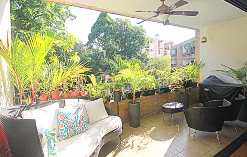 Garden Apartment, 25 Orange Grove Road, 4 Bedrooms, 2,480 sqft, Condominium For Rent, by Renee Lim, 18962640 - A balcony to enjoy - PropertyGuru.com.sg