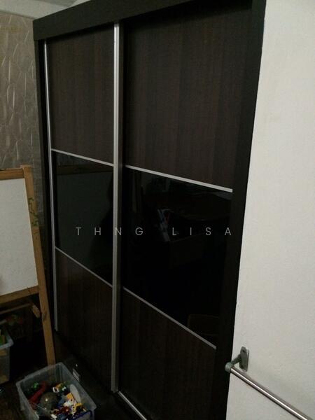 Cupboards in bedrooms