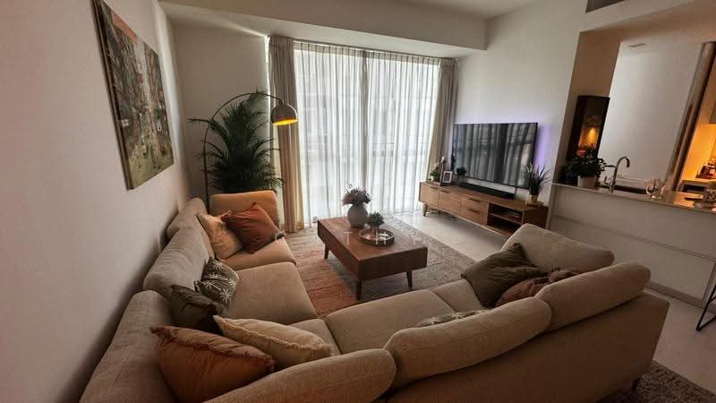 Reflections at Keppel Bay, 27 Keppel Bay View, Harbourfront / Telok Blangah, 2 Bedrooms, 1,206 sqft, Condominium For Rent, by Cathy Goh, 19012818 - Living Room - PropertyGuru.com.sg