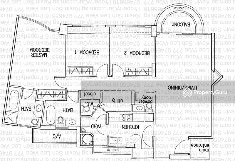 1Beds-463sqft