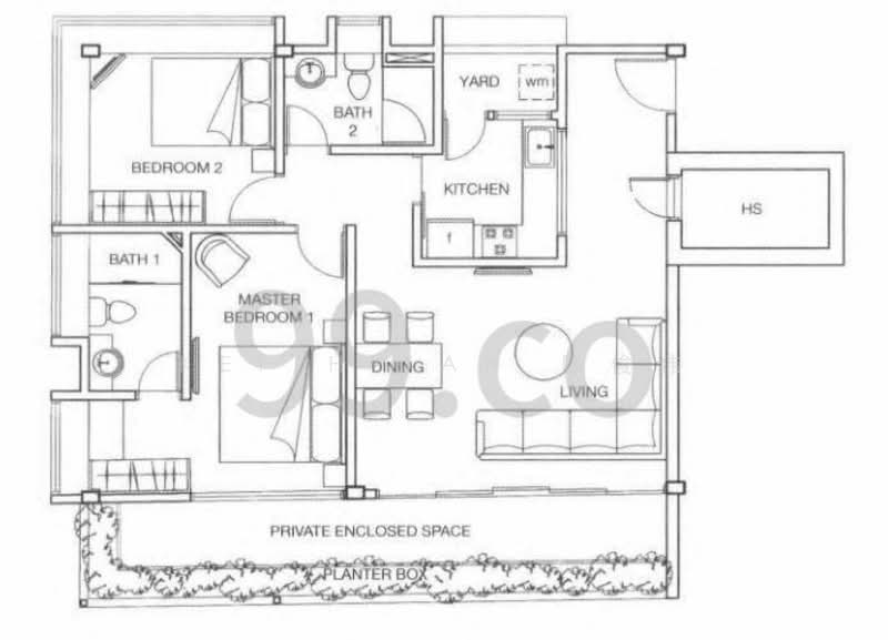 Mountbatten Suites, 861 Mountbatten Road, 2 Bedrooms, 1,280 sqft, Condominium For Rent, by Keith Tan 陈俊伟, 19044855 - PropertyGuru.com.sg