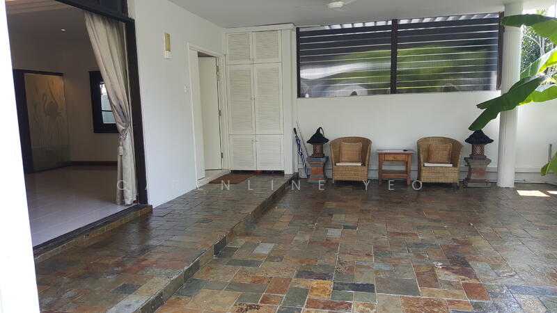 In-front of the Living Hall