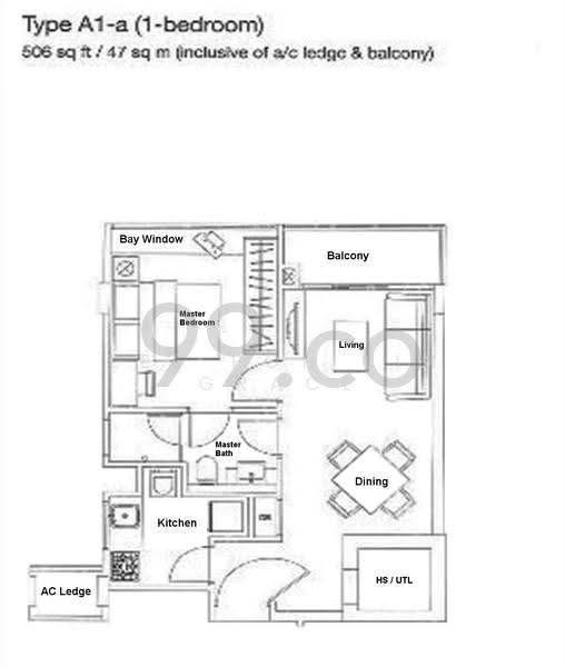 The Foliage, 370 Pasir Panjang Road, Buona Vista / West Coast / Clementi New Town, 1 Bedroom, 506 sqft, Condominium For Rent, by Lee Poh Lin Grace, 19088601 - PropertyGuru.com.sg
