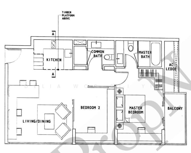 The Tennery, 5A Woodlands Road, 2 Bedrooms, 861 sqft, Condominium For Rent, by Delia Woo Pei Yin, 19095066 - PropertyGuru.com.sg