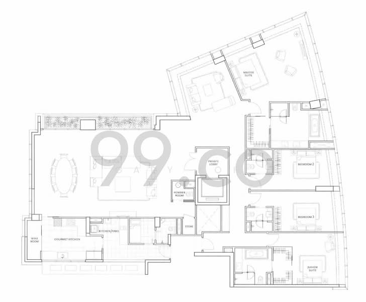 For Rent St. Regis Residences Singapore