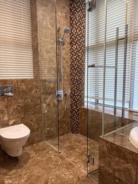 Residences @ Killiney, 147 Killiney Road, Orchard / River Valley, 3 Bedrooms, 1,625 sqft, Condominium For Rent, by Ronald Tan, 19113984 - Master Bathroom. With long bath - PropertyGuru.com.sg