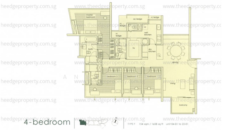 The Chuan, 31 Lorong chuan, 4 Bedrooms, 1,658 sqft, Condominium For Rent, by Angie Seow, 19115053 - PropertyGuru.com.sg