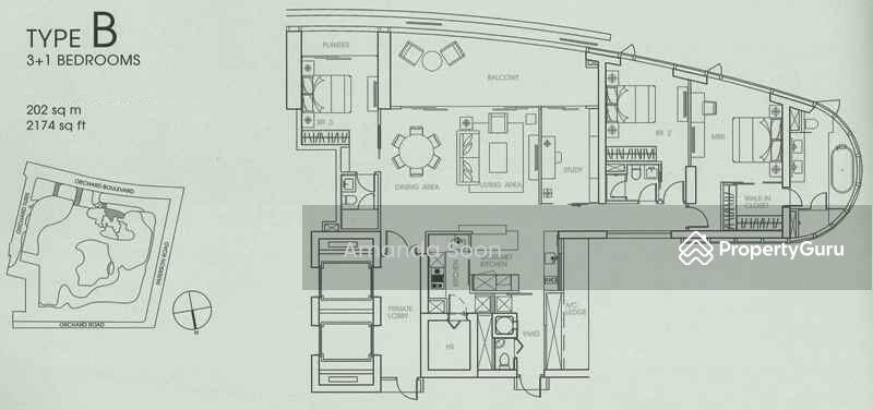 4Bed-2,174 sqft