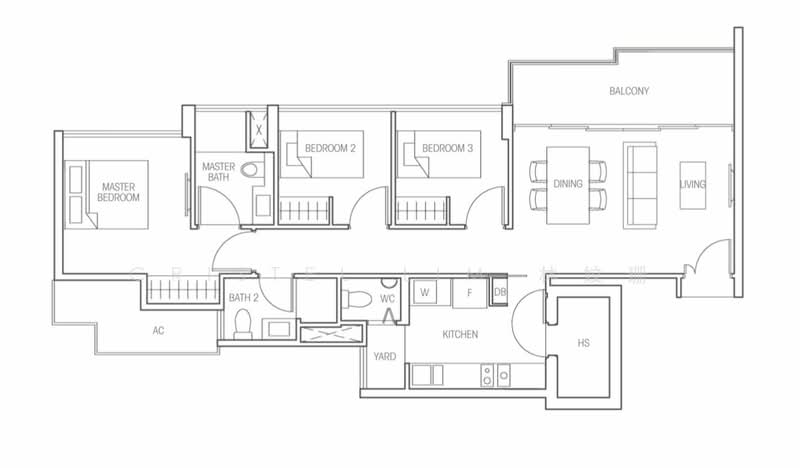 Bartley Residences, 1 Lorong How Sun, 2 Bedrooms, 797 sqft, Apartment For Rent, by Cristel Lim 林妏珊, 19150063 - PropertyGuru.com.sg
