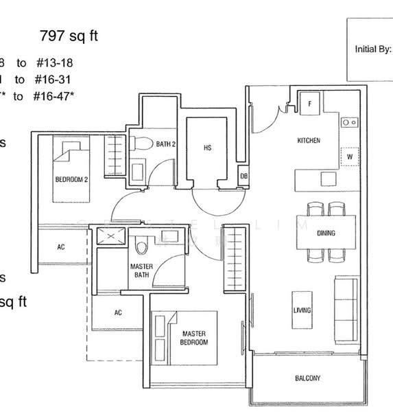 Bartley Residences, 1 Lorong How Sun, 2 Bedrooms, 797 sqft, Apartment For Rent, by Cristel Lim 林妏珊, 19150063 - PropertyGuru.com.sg