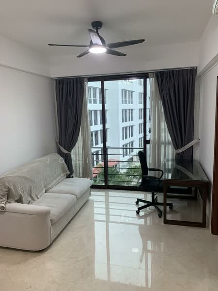 CAN FIT A COMFORTABLE QUEEN SIZE SOFA BED AND A SPACIOUS WORK STATION