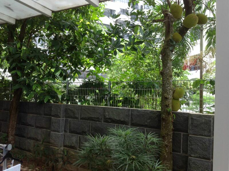 ADJOINING CONDO RUNNING PATH FLANKED WITH BEAUTIFUL LANDSCAPE