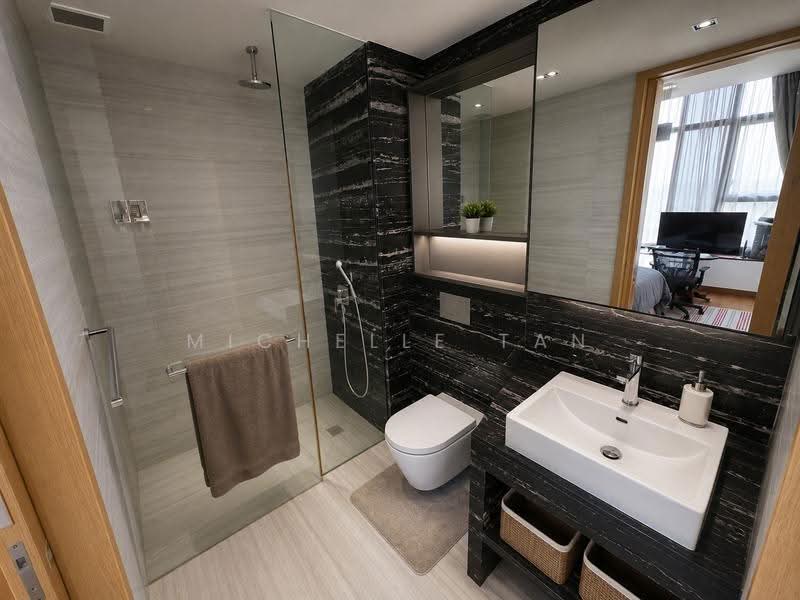 Cube 8, 376 Thomson Road, Newton / Novena, 1 Bedroom, 561 sqft, Condominium For Sale, by Michelle Tan, 19245237 - Bathroom - PropertyGuru.com.sg