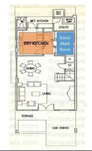 @@ Walk to BISHAN MRT & JUNCTION 8 @@ Quaint Quiet Terrace for Rent, , 3 Bedrooms, 3,000 sqft, Terraced House For Rent, by MH Goh, 19254125 - PropertyGuru.com.sg