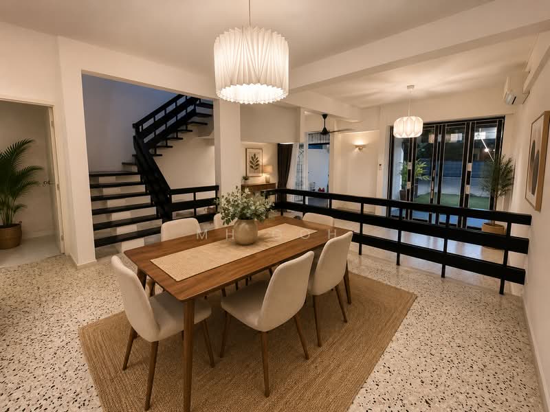 @@ Walk to BISHAN MRT & JUNCTION 8 @@ Quaint Quiet Terrace for Rent, , 3 Bedrooms, 3,000 sqft, Terraced House For Rent, by MH Goh, 19254125 - Dining Area - PropertyGuru.com.sg