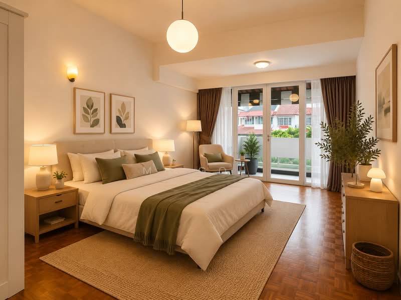 @@ Walk to BISHAN MRT & JUNCTION 8 @@ Quaint Quiet Terrace for Rent, , 3 Bedrooms, 3,000 sqft, Terraced House For Rent, by MH Goh, 19254125 - Bedroom 2 - PropertyGuru.com.sg