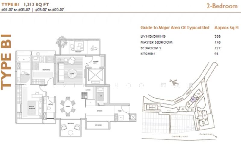 2Beds-1,313sqft