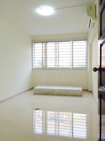 Spacious bedroom with new aircon