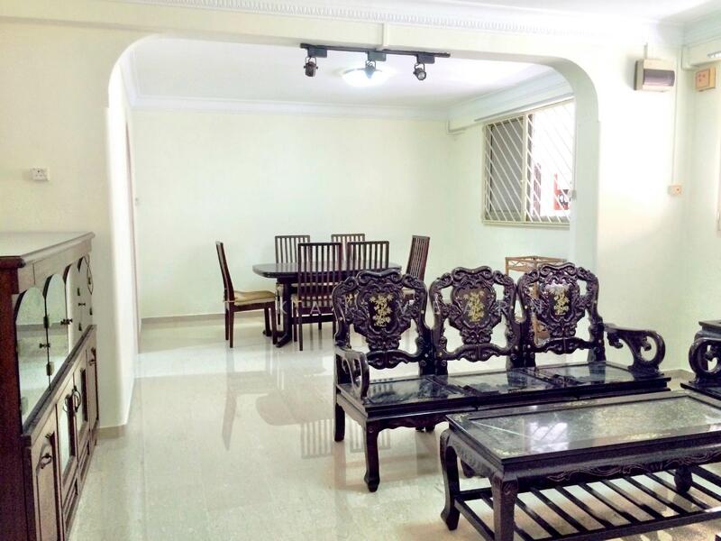 Newly furbished house with marble flooring