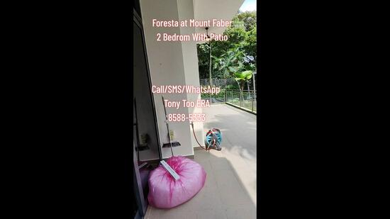 The Foresta @ Mount Faber, 100 Wishart Road, 2 Bedrooms, 937 sqft, Condominium For Rent, by Tony Too 卓同利, 19277872 - PropertyGuru.com.sg
