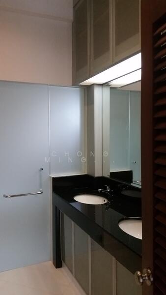 Attached bathroom in master bedroom