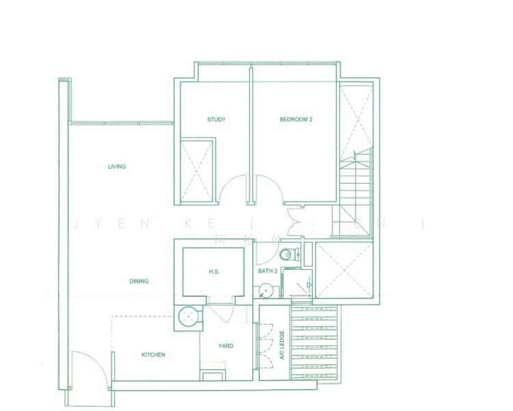 Icon 10 Gopeng Street 2 Bedrooms 1259 Sqft Condominiums