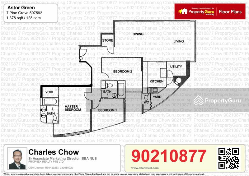 3Bed-1,378 sqft