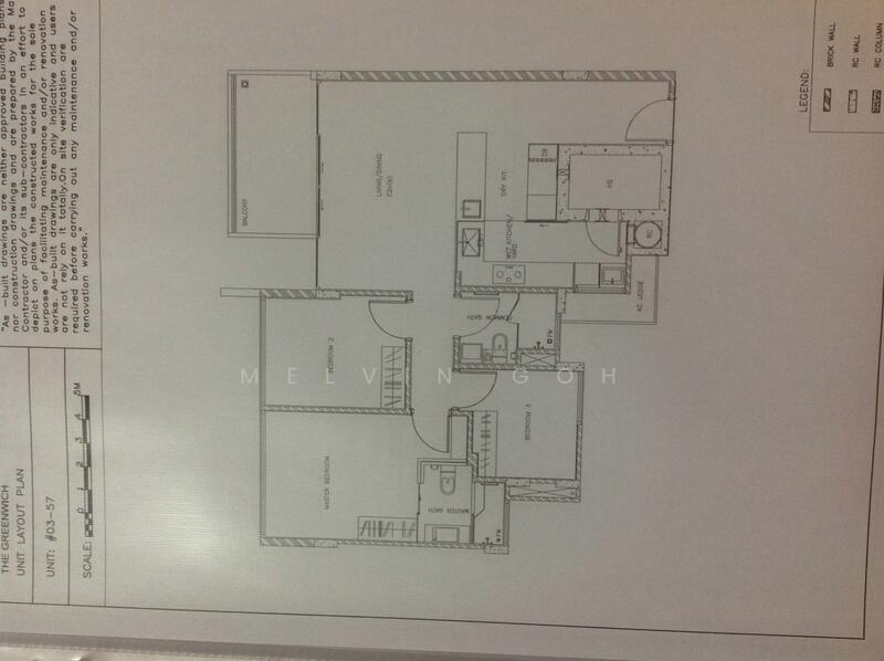 3Bed-1,119 sqft