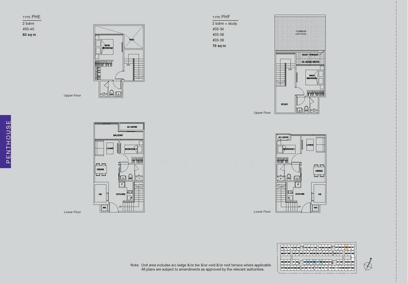 2Beds-807sqft