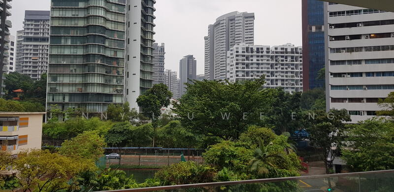 View from living room