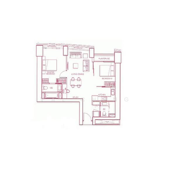 The Sail @ Marina Bay, 2 Marina Boulevard, 2 Bedrooms, 936 sqft, Apartment For Rent, by Val Cheng, 19369798 - 2Beds-1,012sqft - PropertyGuru.com.sg