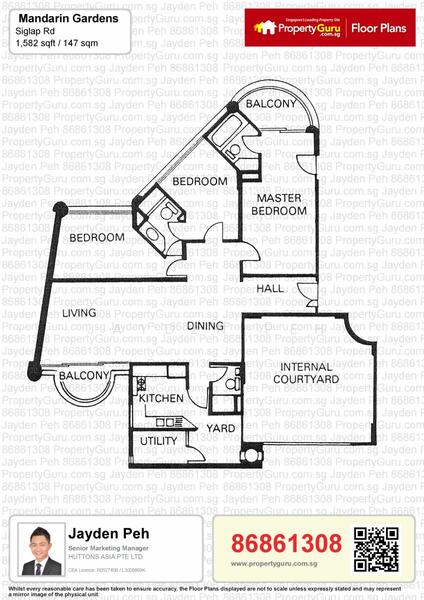 3Bed-1,582 sqft