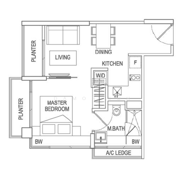 Espada, 48 Saint Thomas Walk, 1 Bedroom, 452 sqft, Condominium For Rent, by Damon Koh, 19407395 - 1Bed-452 sqft - PropertyGuru.com.sg