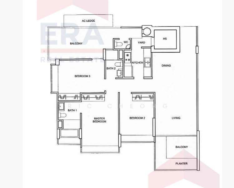 The Amery, 18 Lorong K Telok Kurau, East Coast / Marine Parade, 3 Bedrooms, 1,357 sqft, Condominium For Rent, by Eric Cheong, 19410540 - PropertyGuru.com.sg