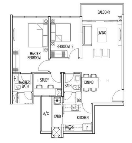 My Manhattan, 35 Simei Street 3, Pasir Ris / Tampines, 2 Bedrooms, 936 sqft, Condominium For Rent, by Christina Oh, 19419940 - PropertyGuru.com.sg