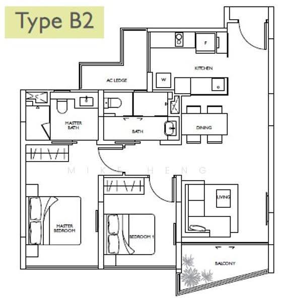 Archipelago, 509 Bedok Reservoir, 2 Bedrooms, 840 sqft, Condominium For Rent, by Mike Heng, 19421072 - 2Bed-840 sqft - PropertyGuru.com.sg