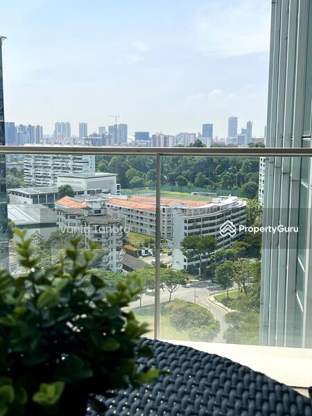 High floor - Quiet, bright & green. Unblocked view