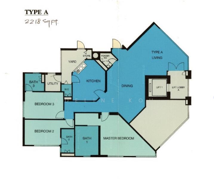 The Legend, 361 Bukit Timah Road, 3 Bedrooms, 2,164 sqft, Condominium For Rent, by Adeline Koh, 19424404 - PropertyGuru.com.sg