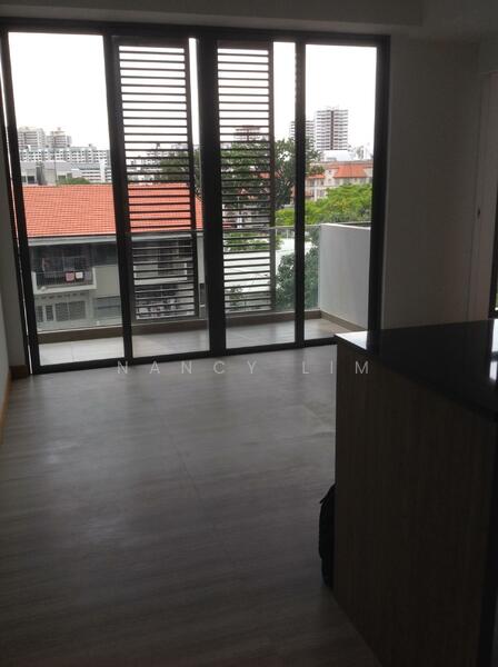 Living room facing south