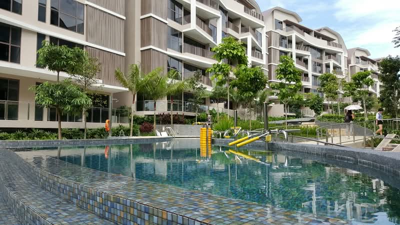 Archipelago, 507 Bedok Reservoir, 3 Bedrooms, 1,184 sqft, Condominium For Rent, by Alex Tang 陳拁燐, 19435888 - aqua gym pool - PropertyGuru.com.sg