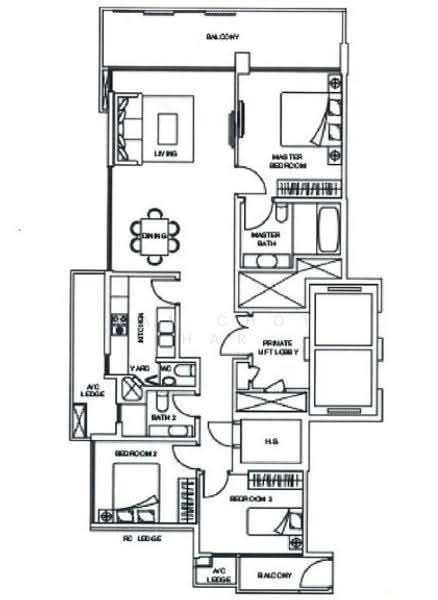 Thomson Grand, 23 Sin Ming Walk, Ang Mo Kio / Bishan / Thomson, 3 Bedrooms, 1,366 sqft, Condominium For Rent, by Kan Choy Har, 19478519 - 3Beds-1,366sqft - PropertyGuru.com.sg