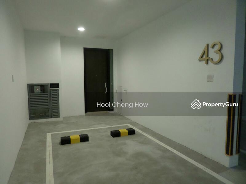 Basement private car park and maid entrance
