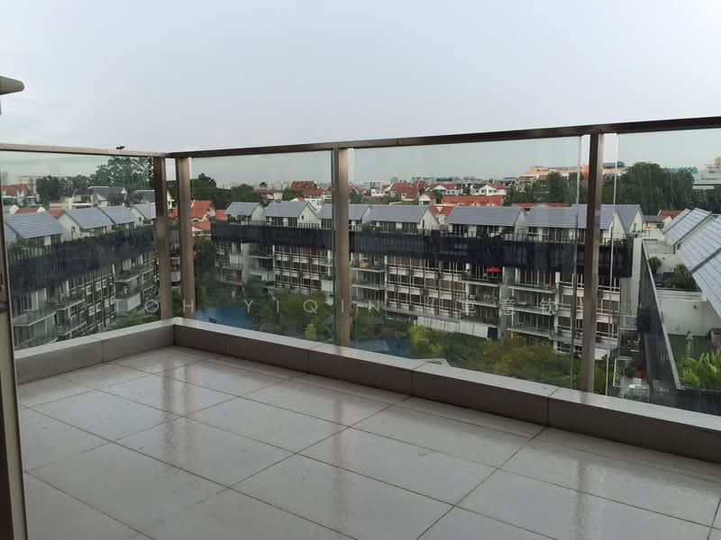 Flamingo Valley, 460 Siglap Road, 3 Bedrooms, 1,216 sqft, Condominium For Rent, by Toh YiQin (卓意钦), 19492366 - Good sized balcony - PropertyGuru.com.sg