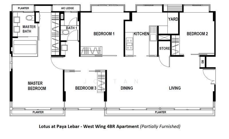 Spacious Bright Home next to Paya Lebar MRT, Paya Lebar MRT, Eunos / Geylang / Paya Lebar, 3 Bedrooms, 1,000 sqft, Apartment For Rent, by JO Tan, 19496051 - PropertyGuru.com.sg