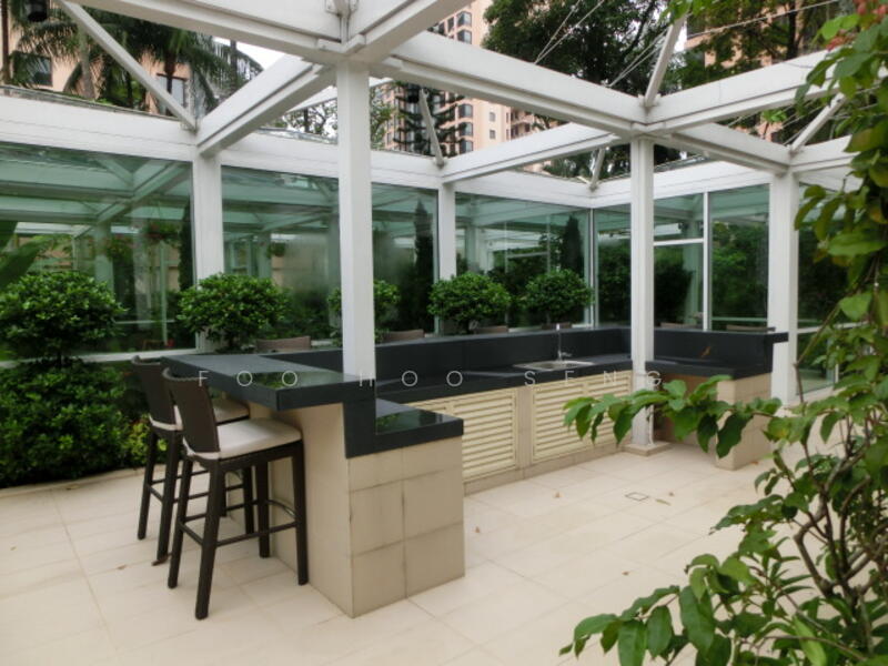 BBQ facilities @ Winter Garden