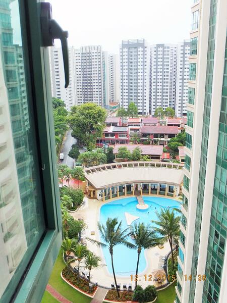 Pool view /Club House